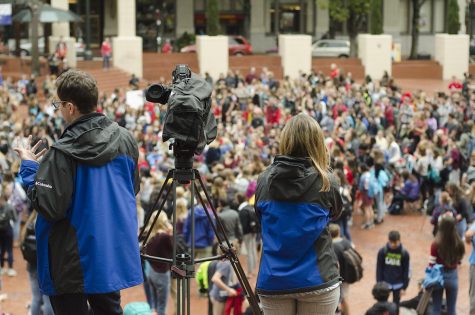 The right to protest meets right to an opinion