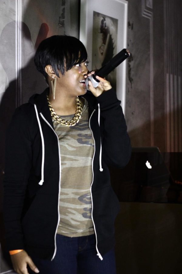 Emerging rapper
Marlanna Evans,
known as Rapsody,
recently released an
album called “Laila’s
Wisdom.”