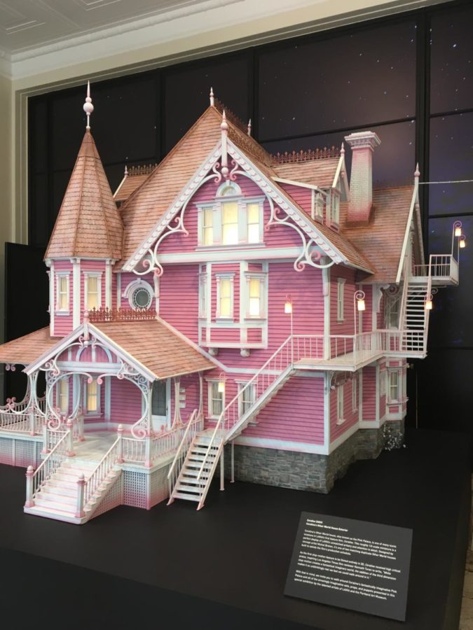 Coralines house from the Laika exhibit at the Portland Art Museum