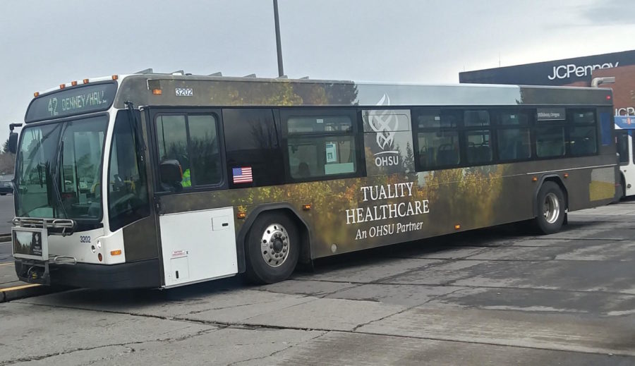 Photo of TriMet bus