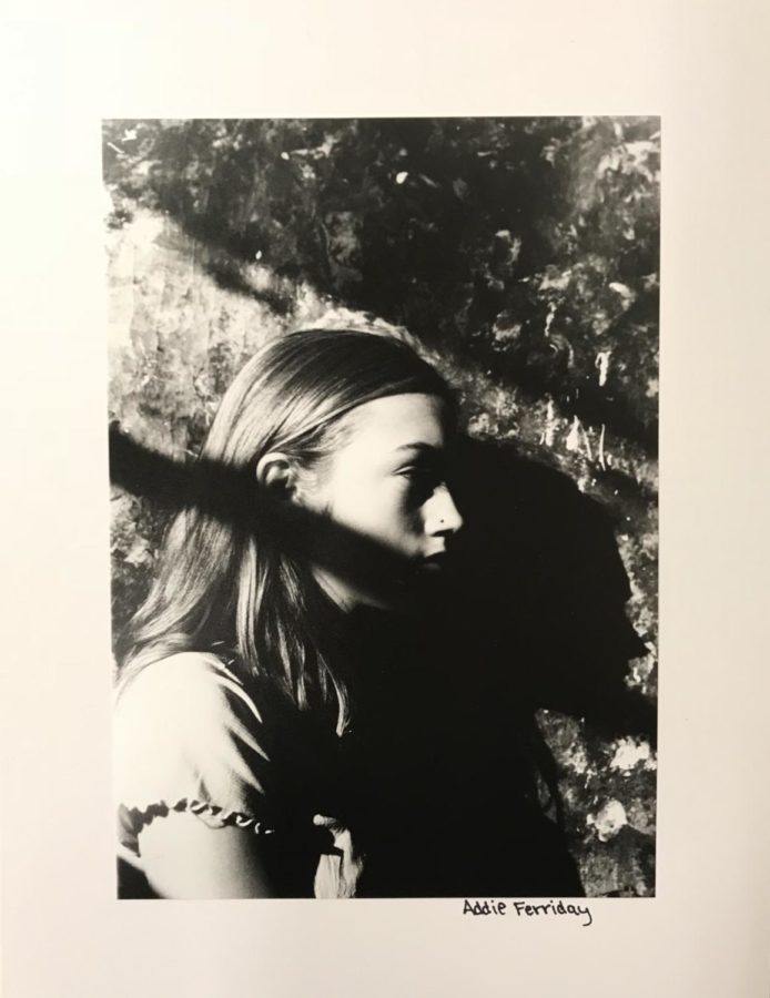 Student expression through art at Lincoln. Addison Ferriday uses film photography as her main medium. 