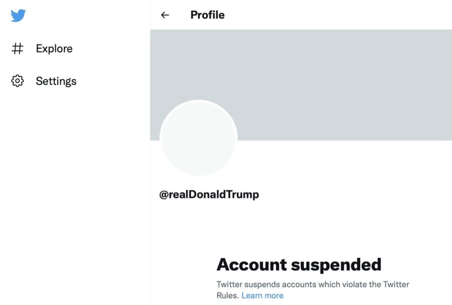 Donald Trump’s twitter page was banned on Jan. 8, 2021. But are these bans a violation of the First Amendment right to freedom of speech?