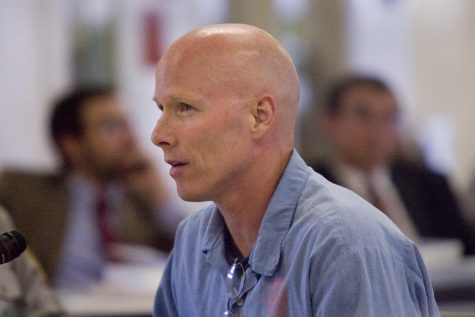 Richard Gillmore attends his parole hearing in 2008 where he was denied parole. Gillmore is currently preparing for his upcoming release from the Columbia River Correctional Institution.