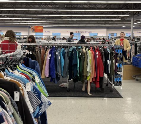 Customers shopping at the Goodwill Superstore on SE 6th. 
