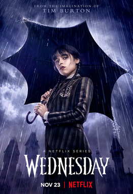  In the new Netflix series, Addams Family character Wednesday evolves into a regular teenager.
