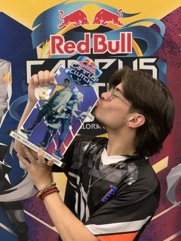 Marshall “Daimyo” Hainer led his team to victory in a tournament sponsored by Red Bull.