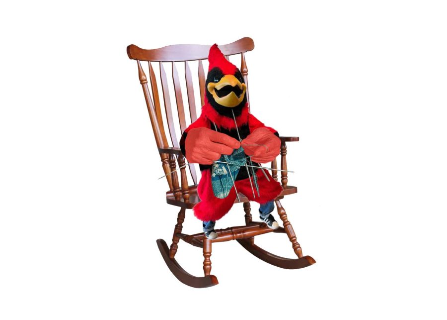The Cardinal practices its knitting skills. Email us your questions at thecardinalconsultants@gmail.com
