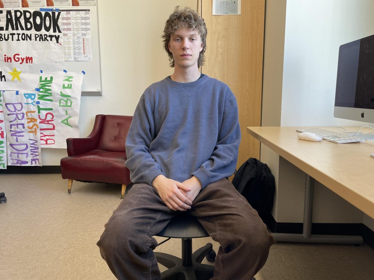 In his first year on the paper senior Oliver Trummer produced articles, opinion pieces and photojournalism. 