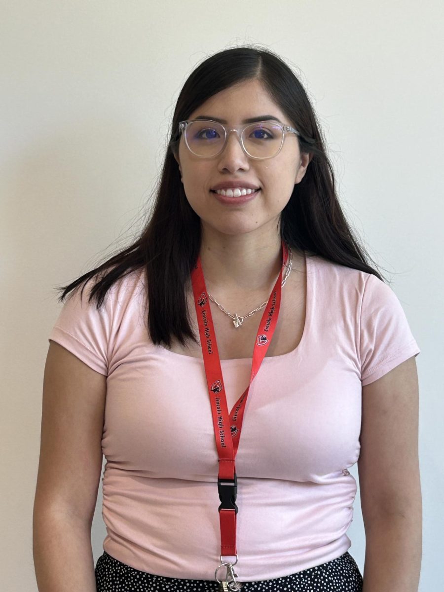 Noemi Avendano-Gomez joins Lincoln’s staff this year as a Spanish teacher for ¾.