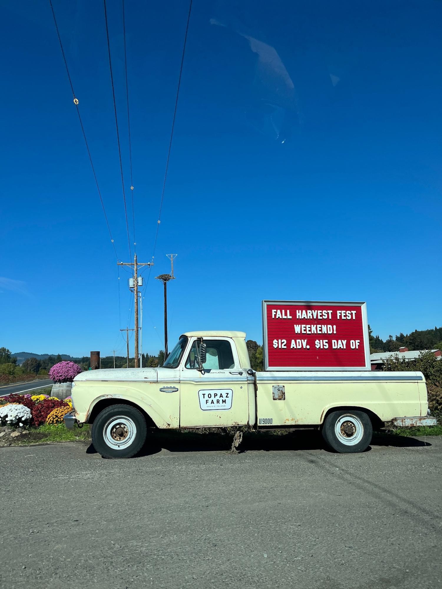 Once paying the $15-per-person entry fee, visitors can enjoy the mazes, a market and u-pick pumpkins at Topaz Farm.

Photo used with permission of Helen Colletti