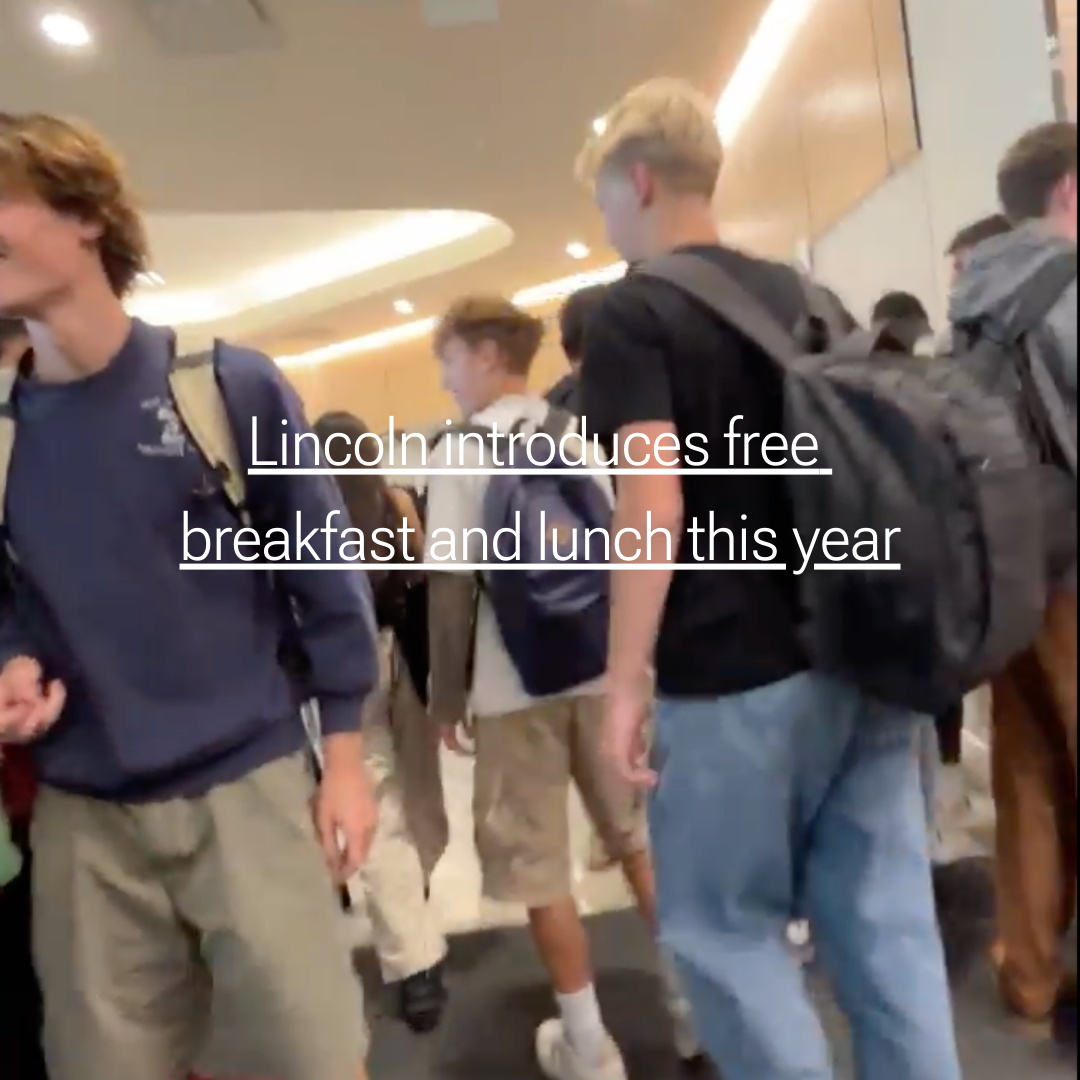 Video: Lincoln introduces new free breakfast and lunch policy