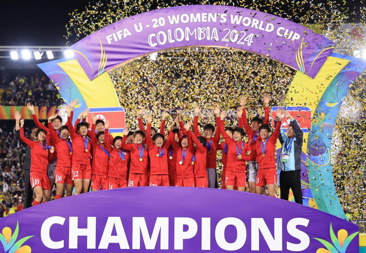 North Korea won first place, Japan placed second and the US placed third in the 2024 U20 Women’s World Cup.

Courtesy of FIFA