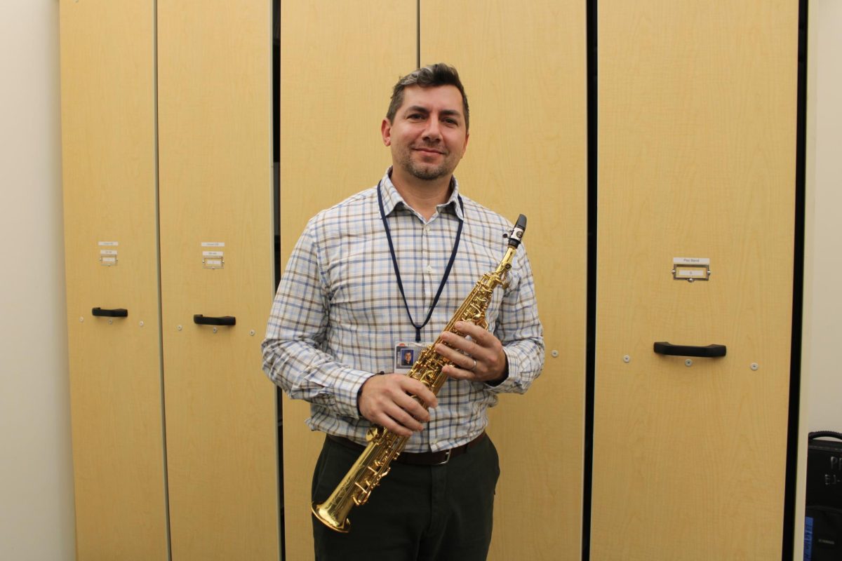 Frank Petrik is in his 27th year of teaching band and instrumental music and his first year teaching at Lincoln. One of his favorite composers is Johannes Brahms.