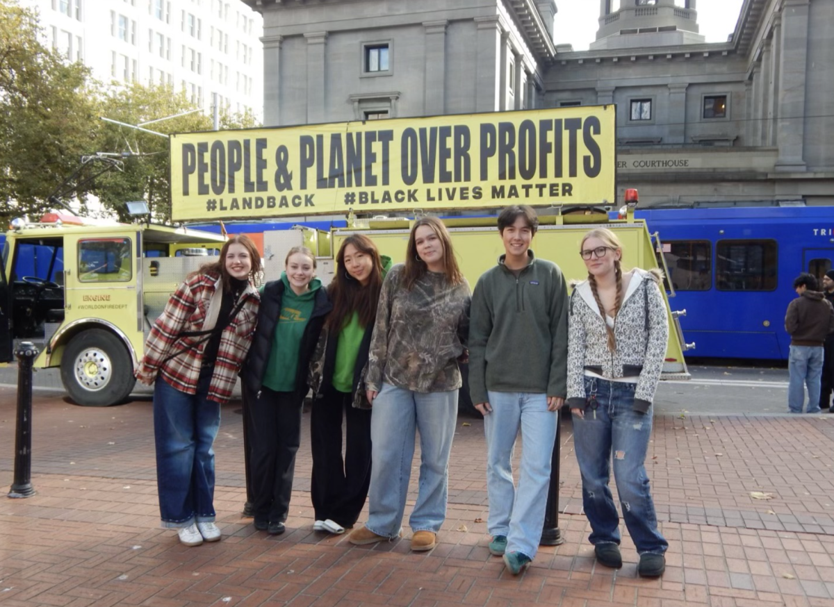 Portland Youth Climate Strike organized a climate rally on Oct. 25. The rally featured speakers such as City Council-elect Angelita Morillo and focused on educating young voters.

Photo by Alara Bekleyen