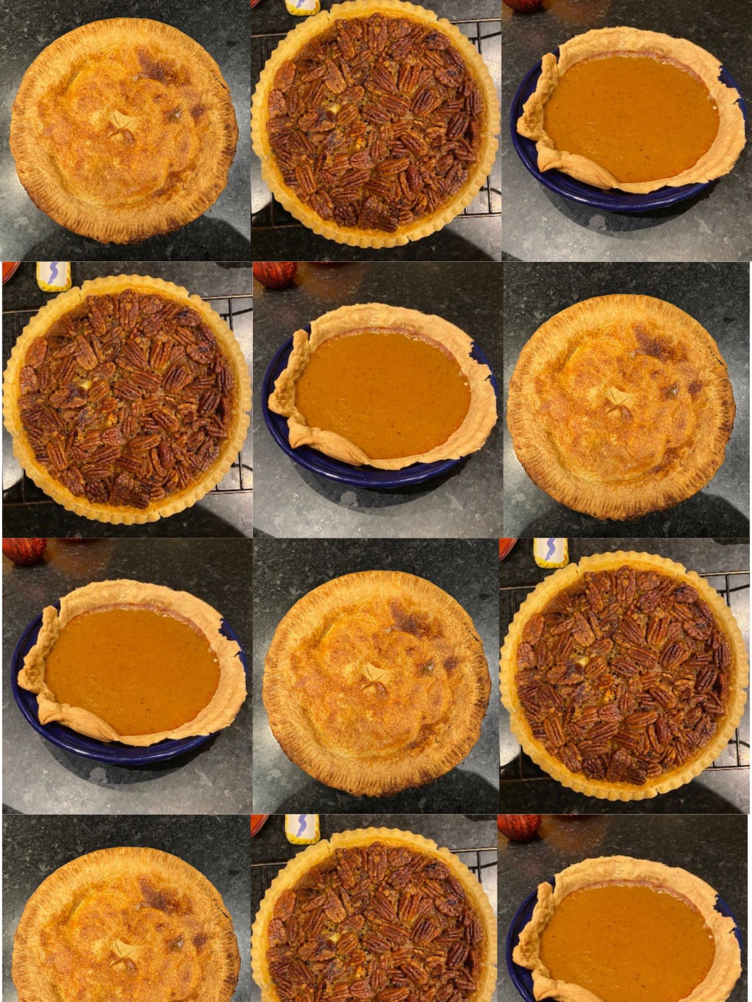 Apple, pecan and pumpkin pie are some of the most popular pies eaten during the holidays. I made one of each to figure out why. 