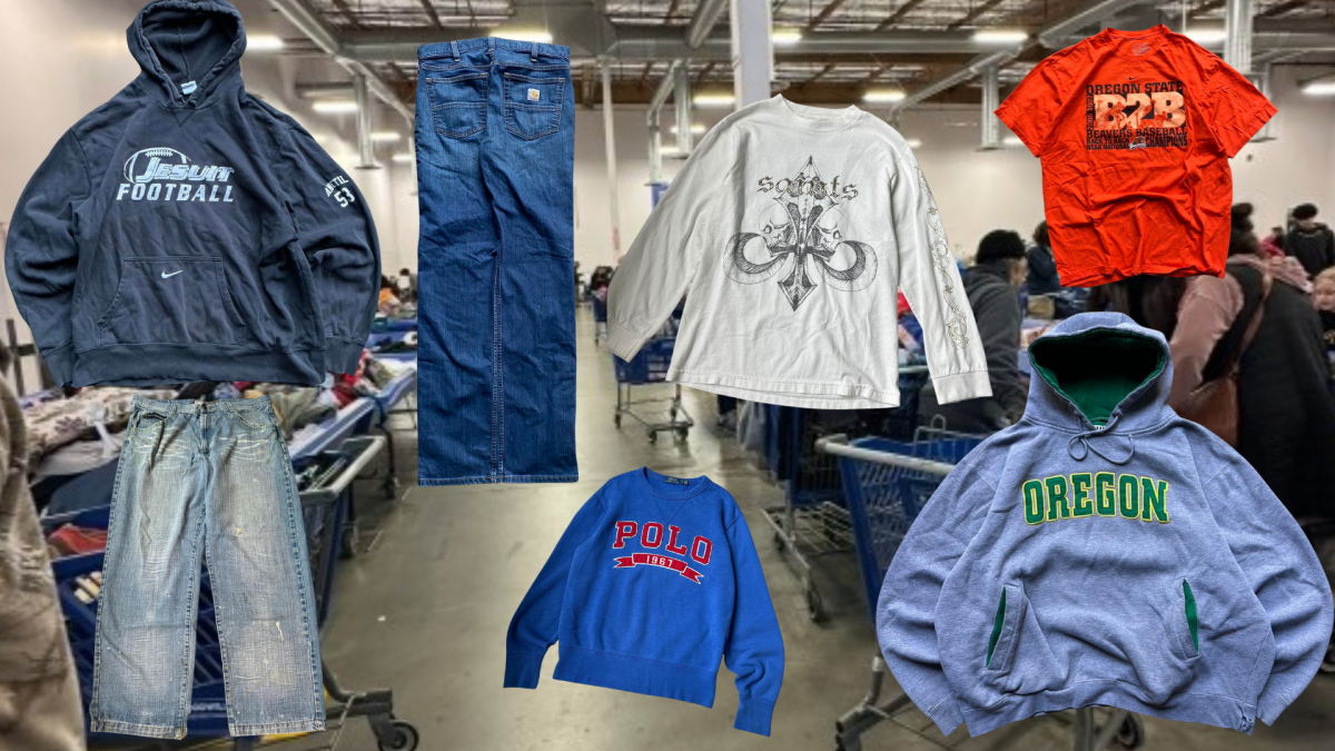 Lincoln students use online platforms such as Depop and eBay to sell vintage clothing sourced from different thrift stores. 

Courtesy of Quinn Brown, David Twigg and Ben Henry De Tessan