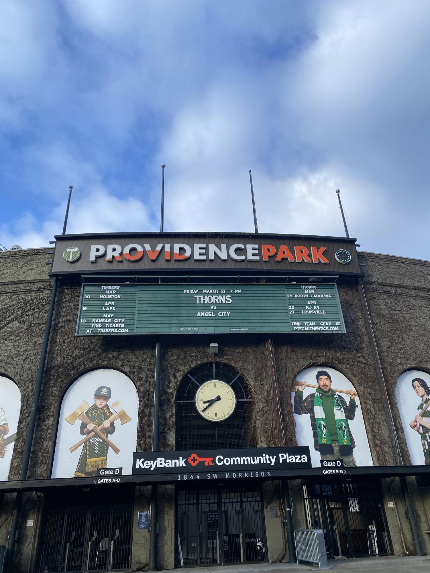 Rookie and veteran players make up this season’s Thorns team. The home opener is on March 21 at 7:00pm at Providence Park versus Angel City FC. 