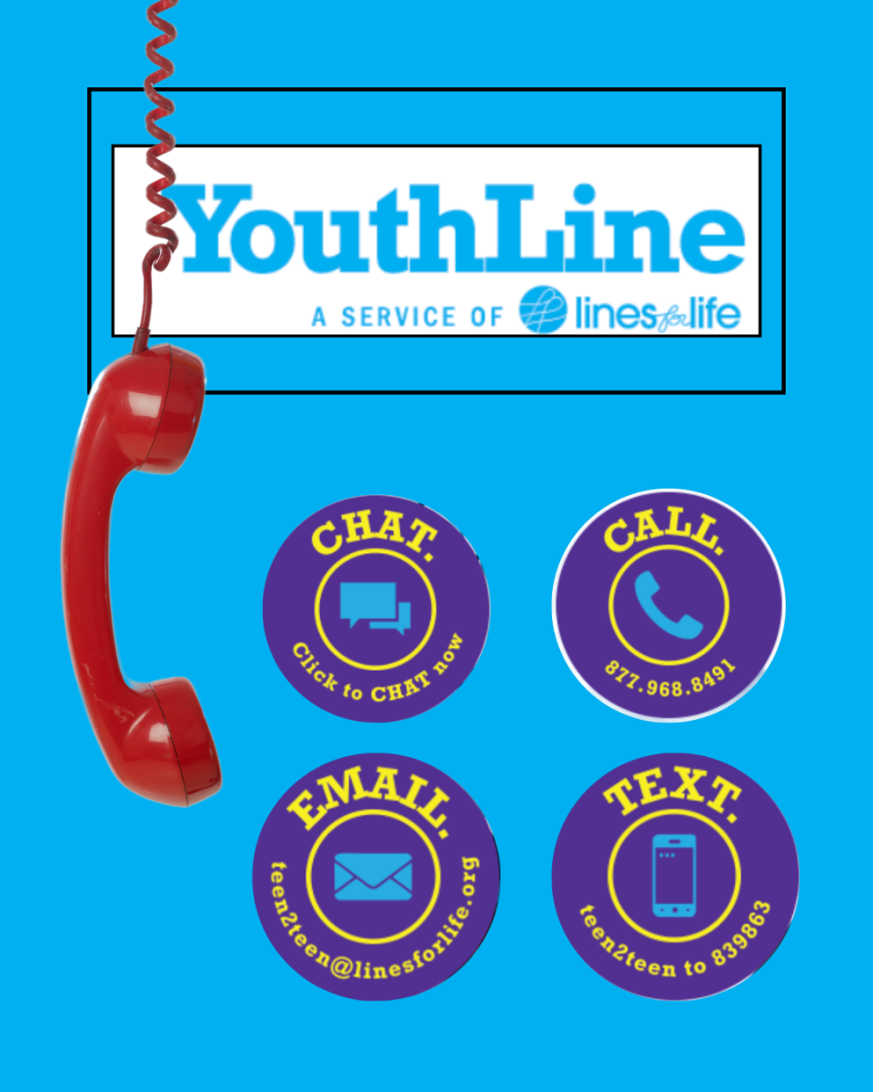 Youthline offers high school students the opportunity to make an impact by providing a valuable volunteer opportunity as well as providing peer to peer support.