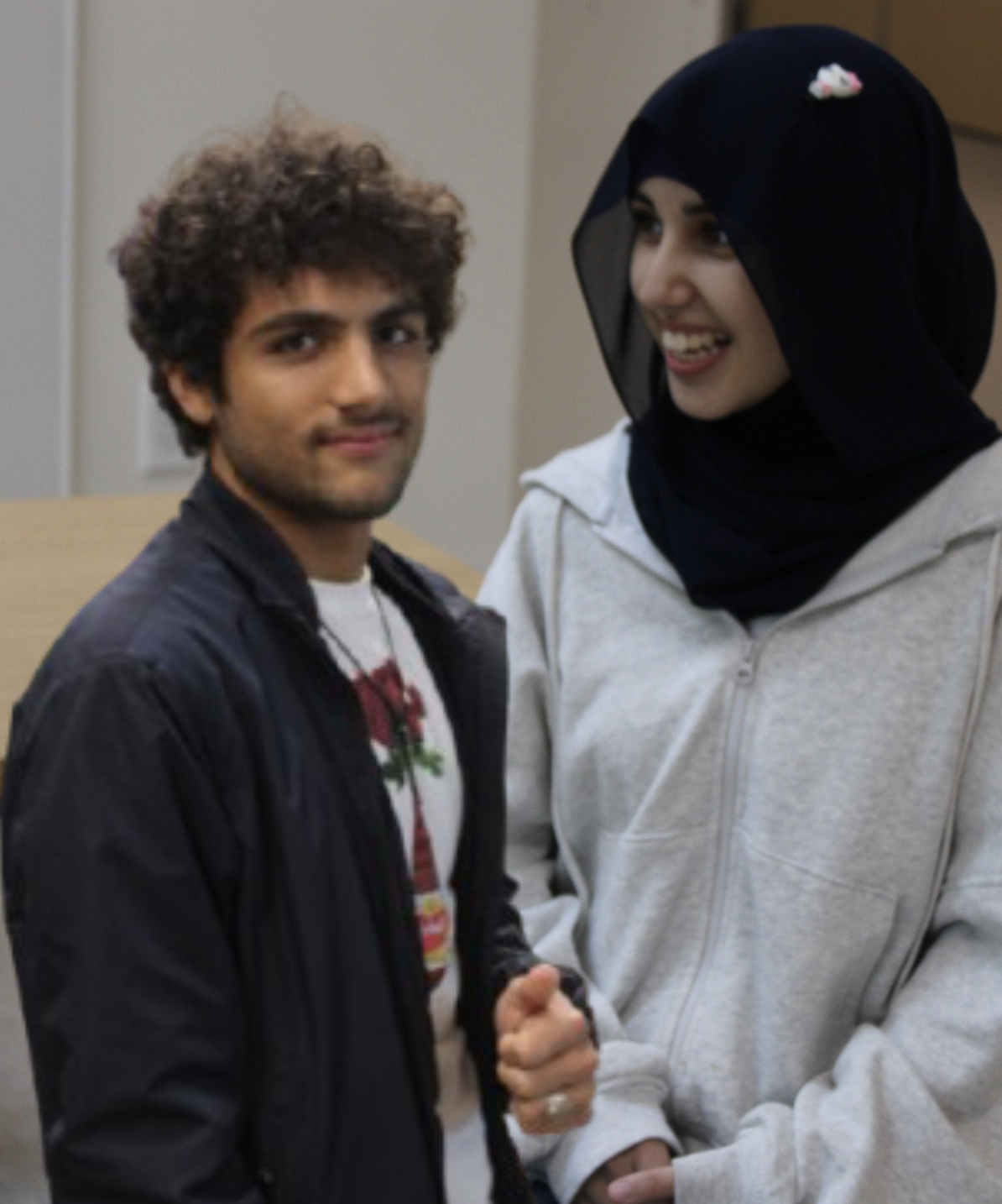 Arabic teacher Ruqayya Jarad emphasizes that Muslims are human beings like everyone else. “Just imagine and think that they have lives… they have needs… they want to [live out their lives] without putting extra stress on them just because they are Muslim,” said Jarad.
Photos by Curtis Beaubrun