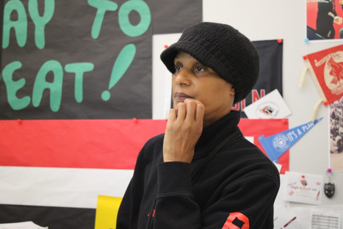 Before becoming the attendance coach at Lincoln, Robin Marks was a math teacher in Arizona. By Meghan Whitten