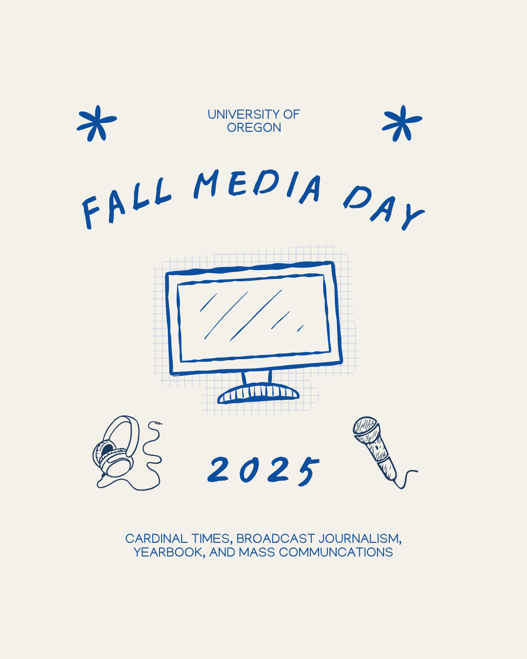 Fall Media Day 2025 at University of Oregon & Issues 1 & 2 CT/Broad J
