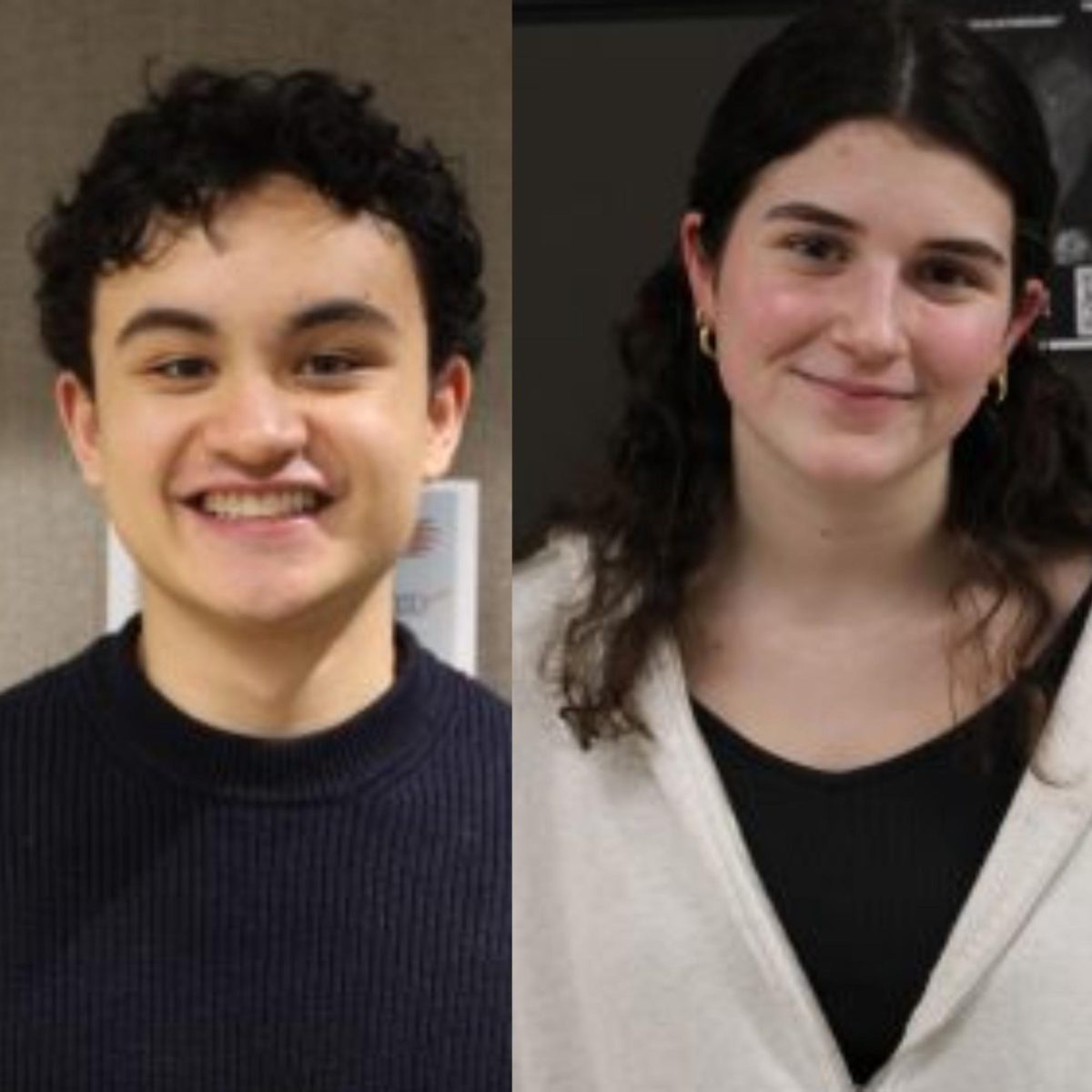 Swim team senior spotlight: Parker Hall and Ellie Mayhew