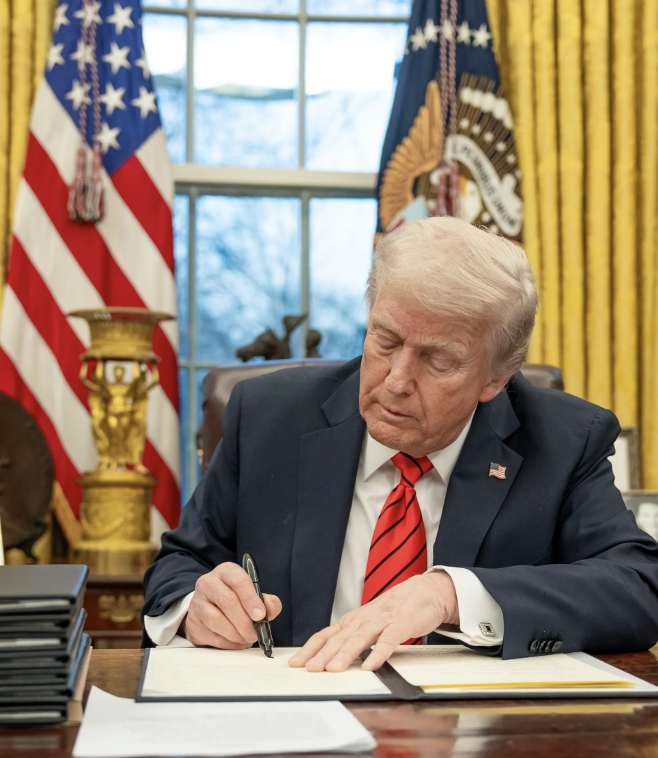 President Trump has signed more executive orders in his first year back in office than in his entire first term.

Courtesy of The White House