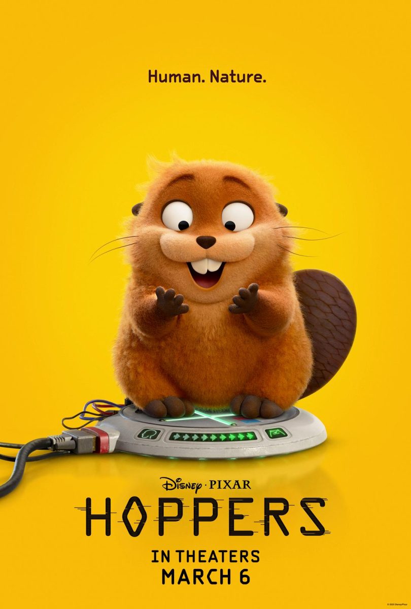 “Hoppers” outshines recent Pixar movies,
receiving higher ratings than “Inside Out 2,”
“Turning Red” and “Luca.” Courtesy of Disney Pixar